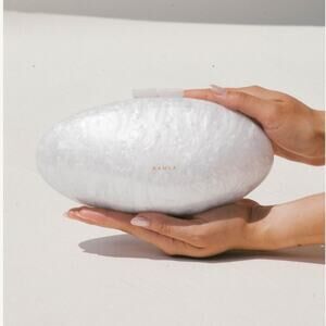 RAMLA Casablanca Ivory / White Convertible Purse Bag New In Box MSRP $290